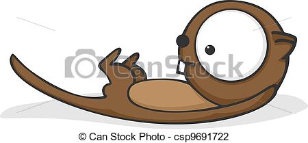 Cute Cartoon Otter 1300 X 1390 80 0kb Funny Otter 1300 X 957 55 5kb