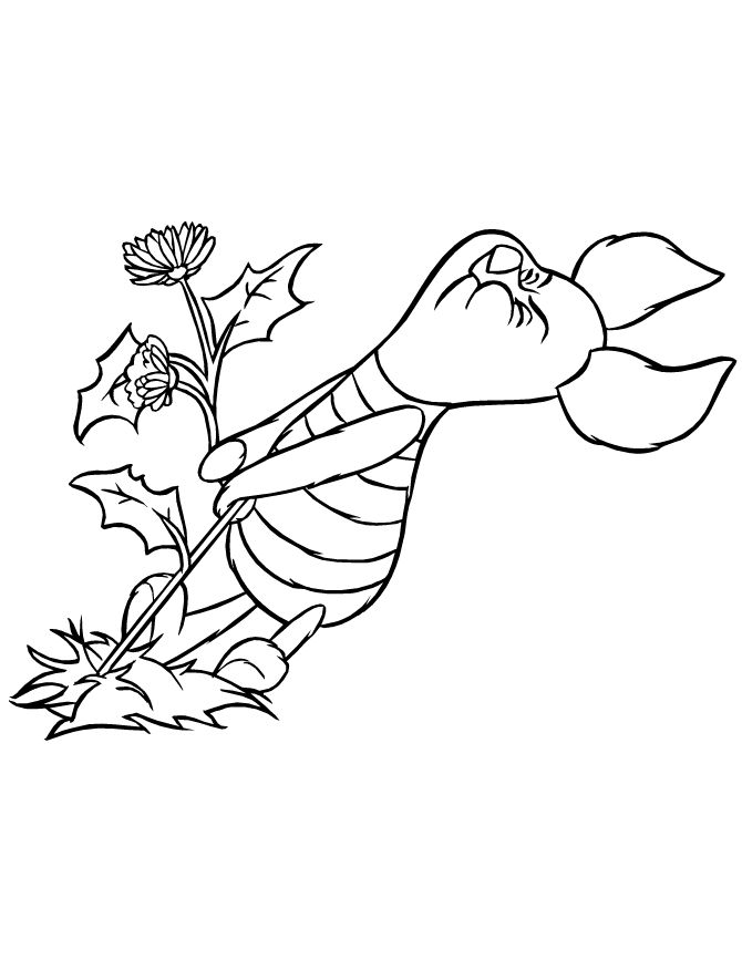 Cute Piglet Pulling Weed Coloring Page   Doodle Draw Zentangle   Pi