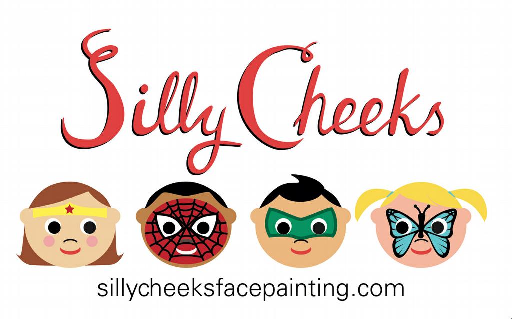 Face Painting Logo Silly Cheeks Face Painting