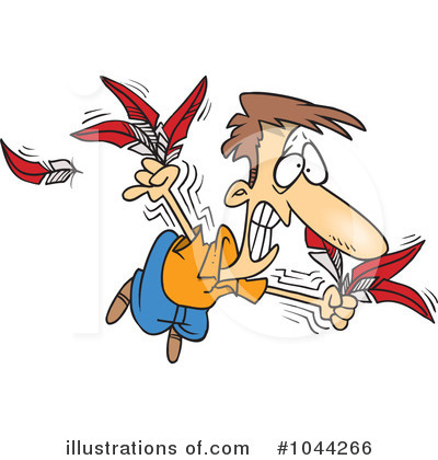 Flying Clipart  1044266   Illustration By Ron Leishman