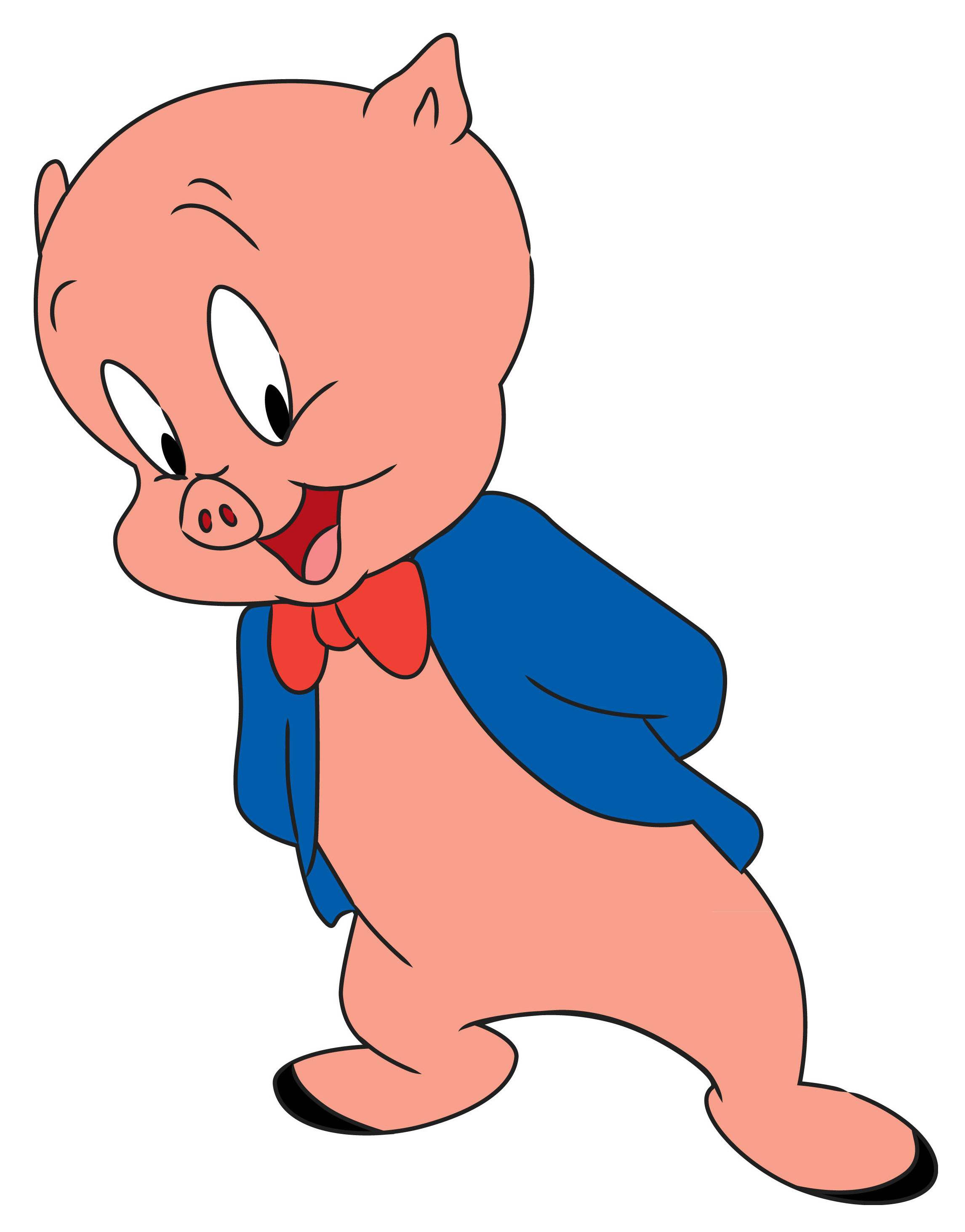 How To Draw Porky Pig  7 Steps  With Pictures  Wikihow