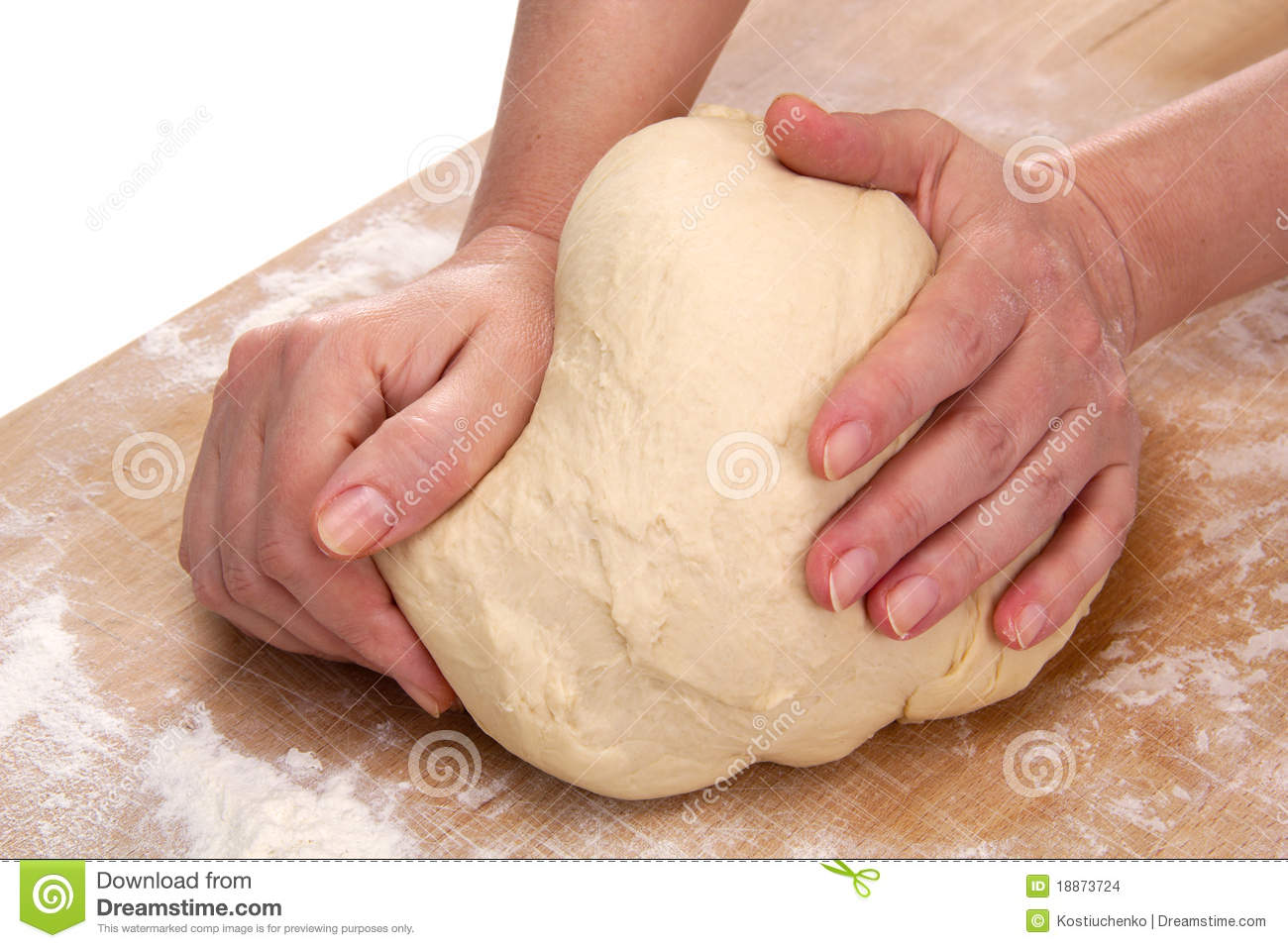 Kneading Dough Stock Images   Image  18873724