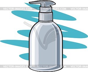 Liquid Soap   Vector Clipart