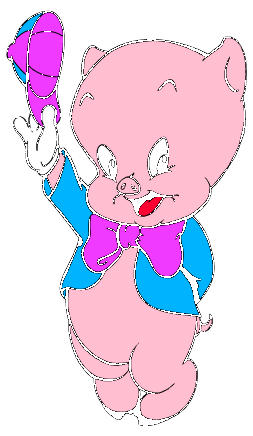 Porky Pig Logos Logo Gratis   Clipartlogo Com