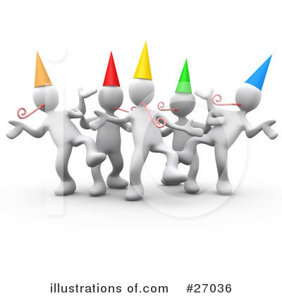 Royalty Free  Rf  Party Clipart Illustration By 3pod   Stock Sample