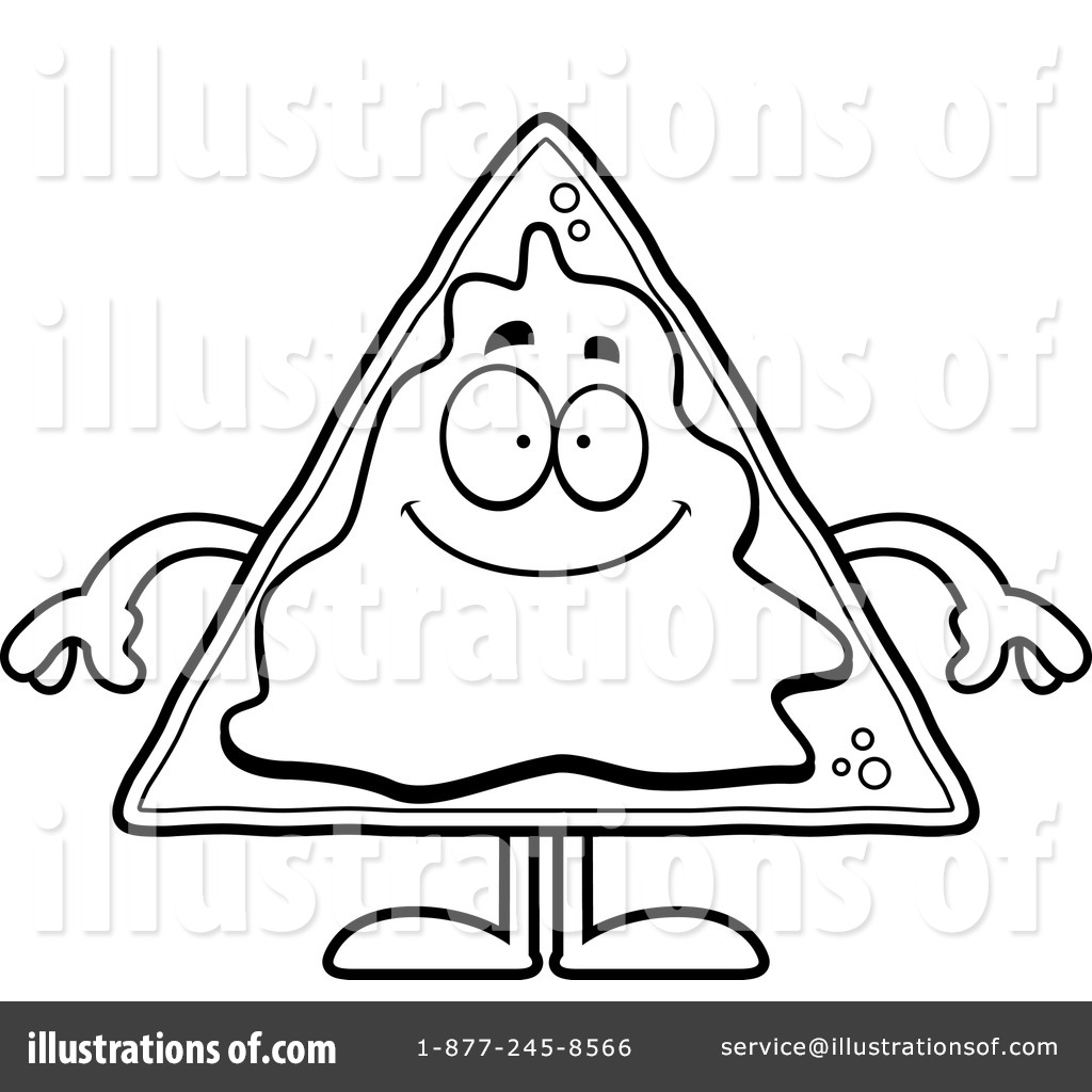 Royalty Free  Rf  Tortilla Chip Clipart Illustration  1165004 By Cory