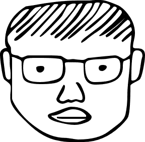 Simple Drawing    People Faces Boy Faces Wearing Glasses Simple