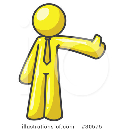 Thumbs Up Clipart  30575 By Leo Blanchette   Royalty Free  Rf  Stock