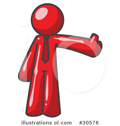 Thumbs Up Clipart  30576 By Leo Blanchette   Royalty Free  Rf  Stock