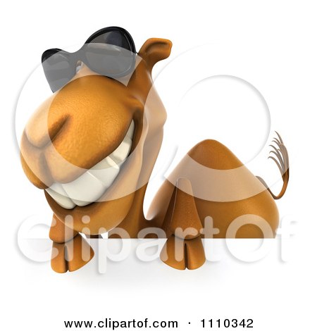 Clipart 3d Smiling Camel   Royalty Free Cgi Illustration By Julos