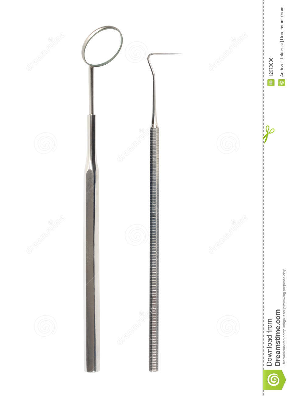 Dental Tools Royalty Free Stock Image   Image  12670036