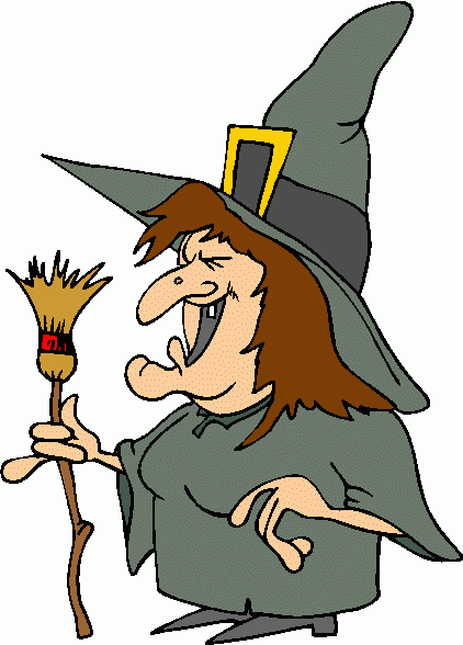 Friendly Witch Clipart