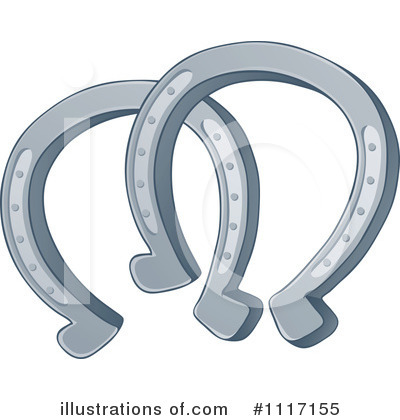 Horseshoe Clipart  1117155   Illustration By Visekart