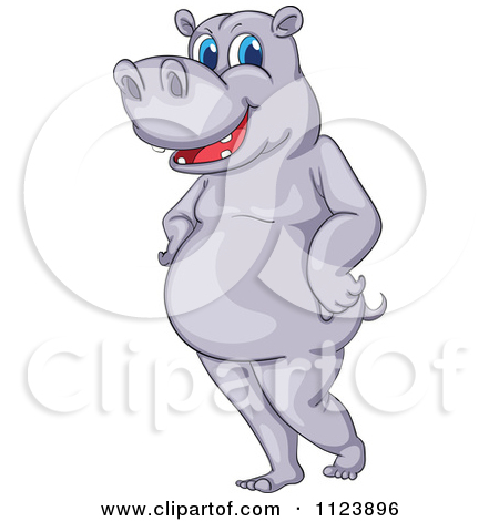 Royalty Free  Rf  Hippo Clipart Illustrations Vector Graphics  1