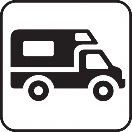 Sign Map Symbol Van Car White Transportation Truck Road Vehicle