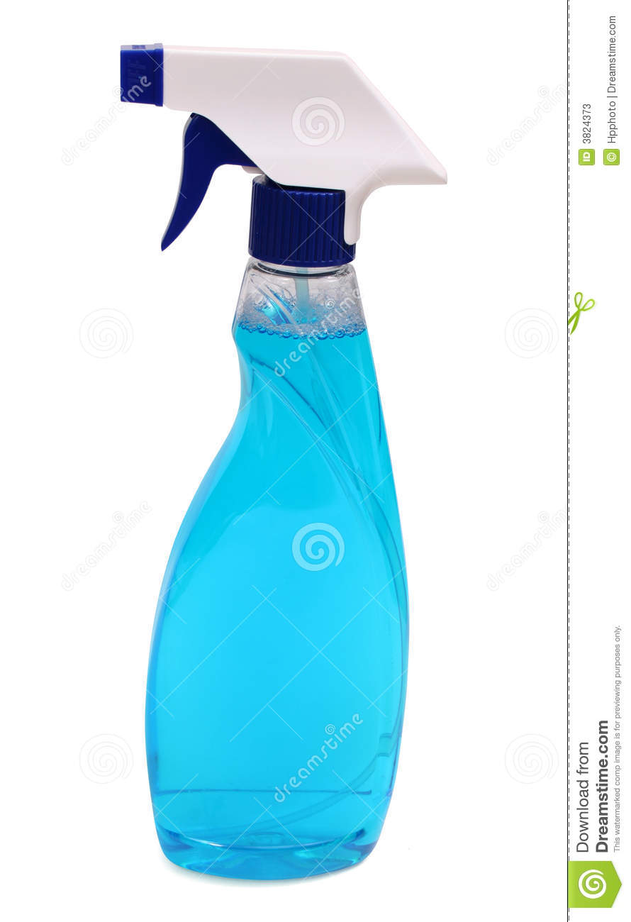 Spray Bottle Glass Cleaner Stock Photos   Image  3824373