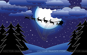 Winter Holiday Background   Vector Clip Art