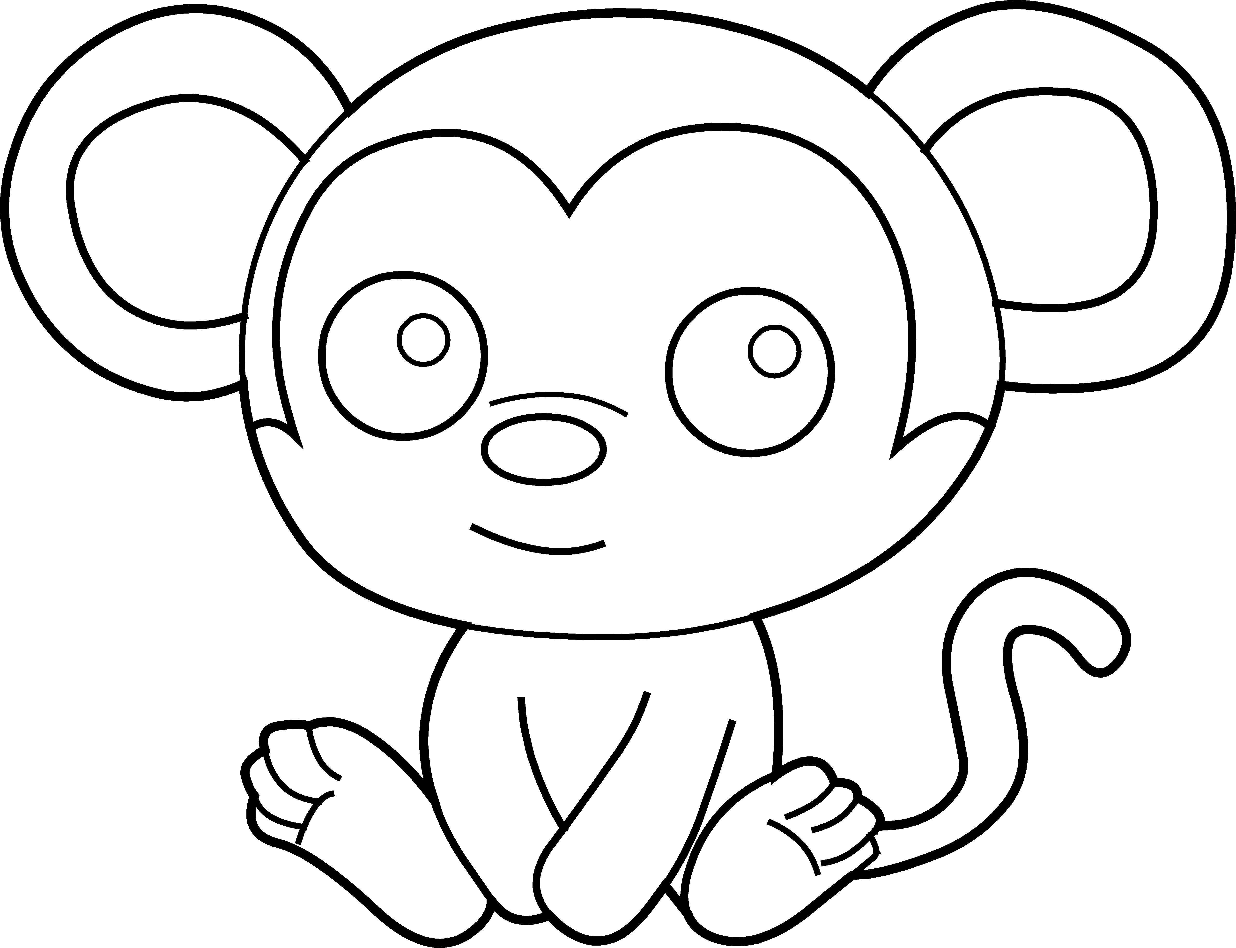 Baby Monkey Face Clip Art   Clipart Panda   Free Clipart Images