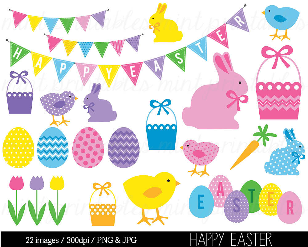 Clip Art To Buy Popular Items For Easter Clipart On Etsy Image