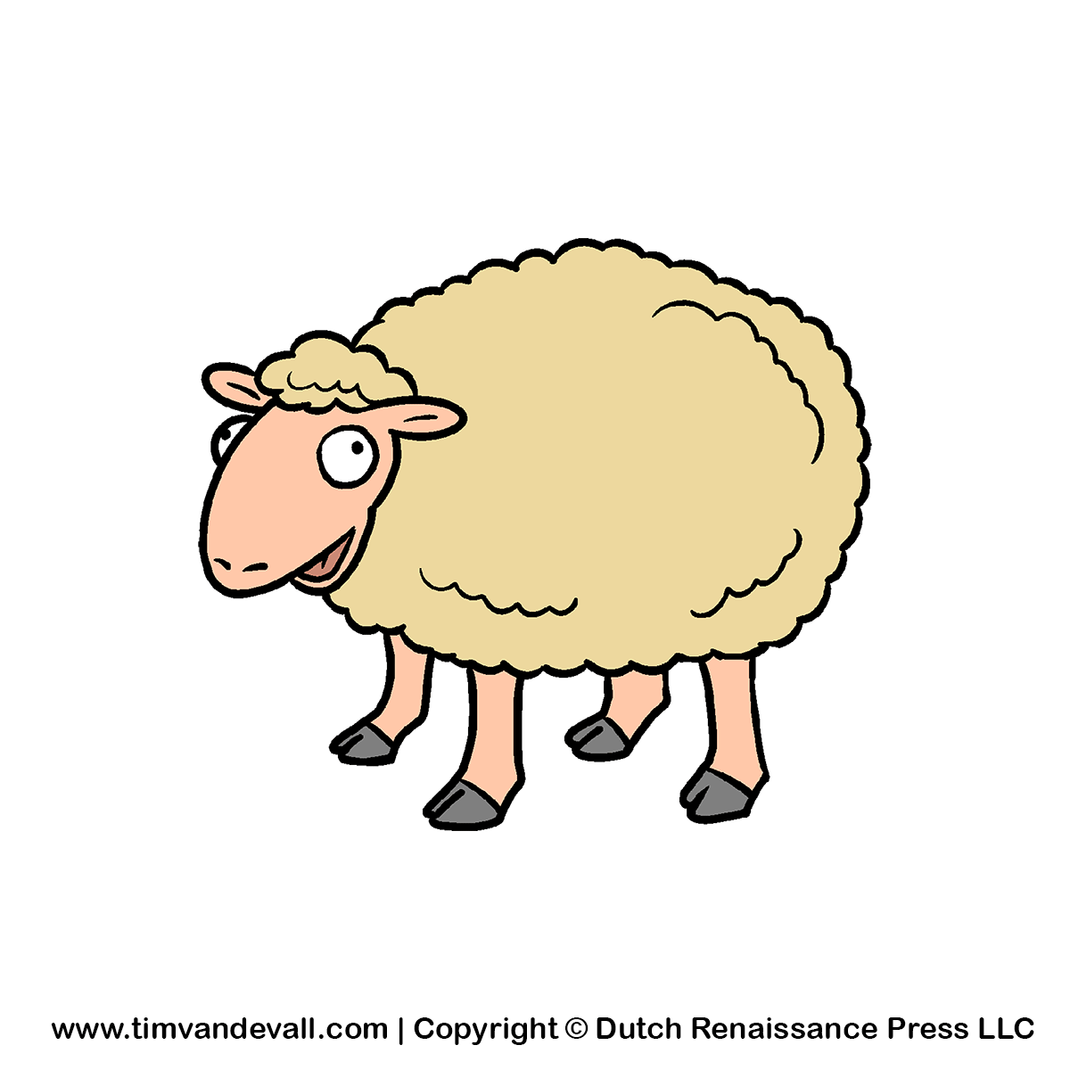 Free Sheep Clipart Cartoon Images For Kids   Farming Clipart
