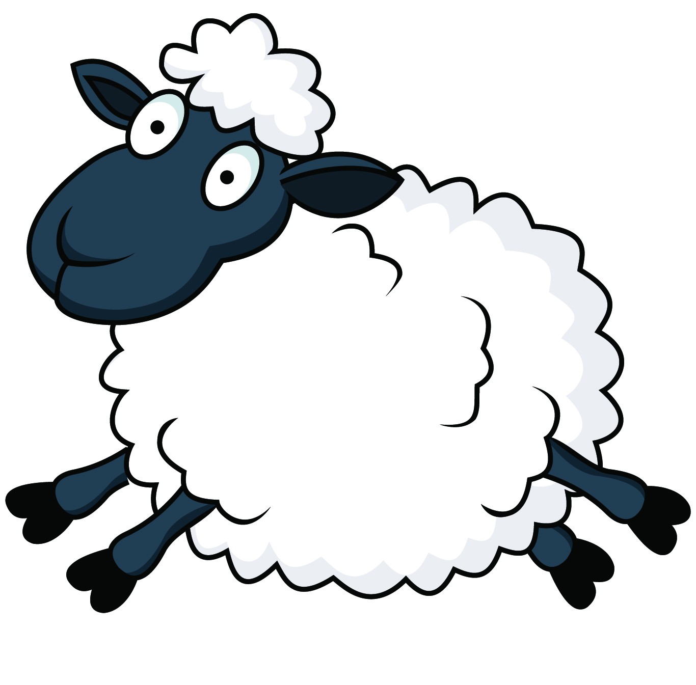 Funny Eid Ul Adha Sheep In Cartoon Pictures