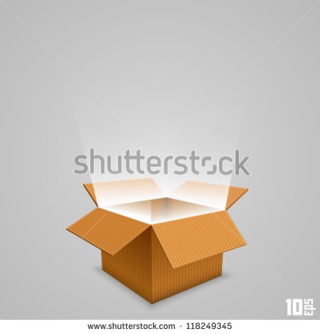 Outgoing Personality Clipart Open Box With The Outgoing