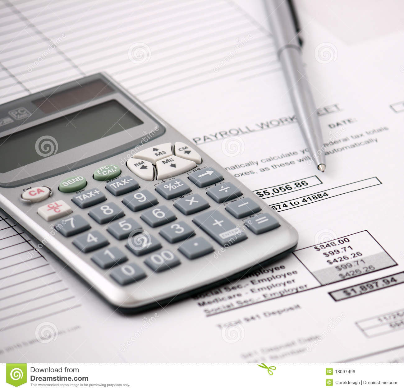 Payroll Images Free Clip Art Payroll And Calculator