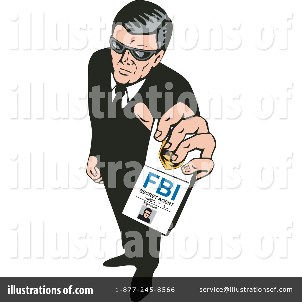Royalty Free  Rf  Secret Agent Clipart Illustration By Patrimonio