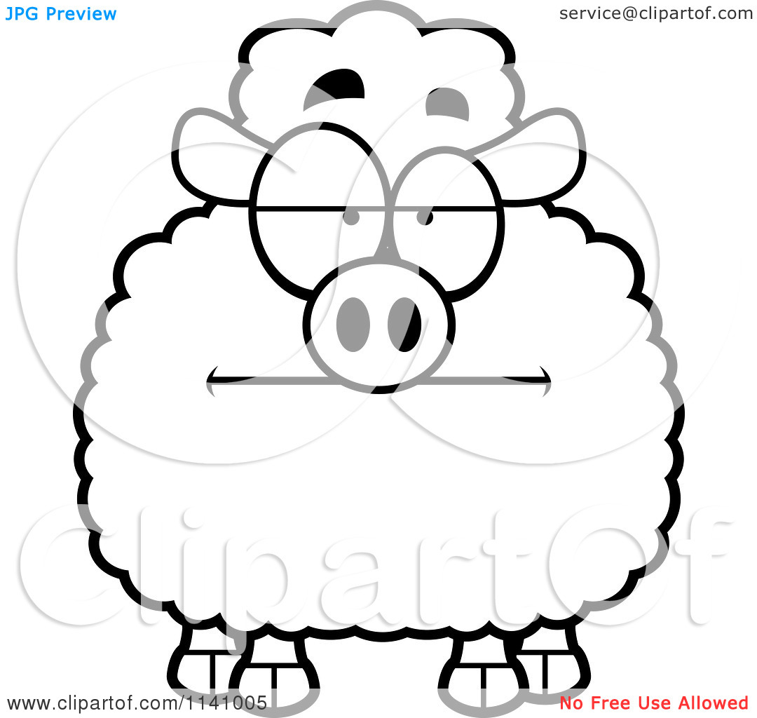 Sheep Cartoon Clip Art