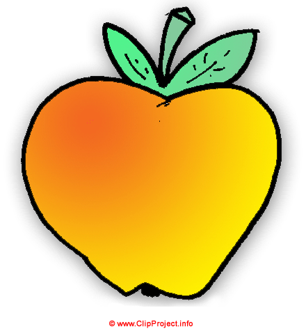 Yellow Apple Clipart Apple Clip Art Image Free   Food Clip Art