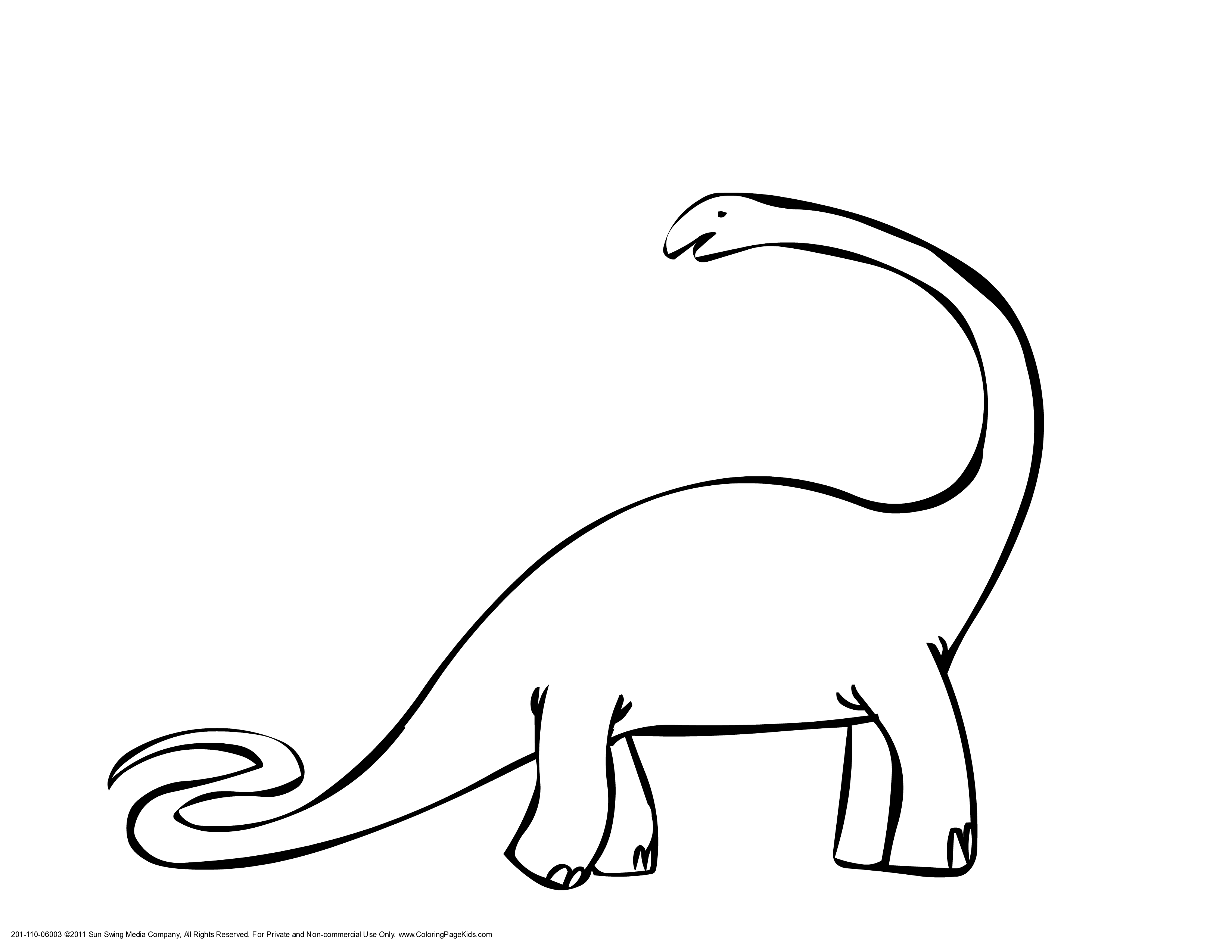 10 Brontosaurus Outline Free Cliparts That You Can Download To You
