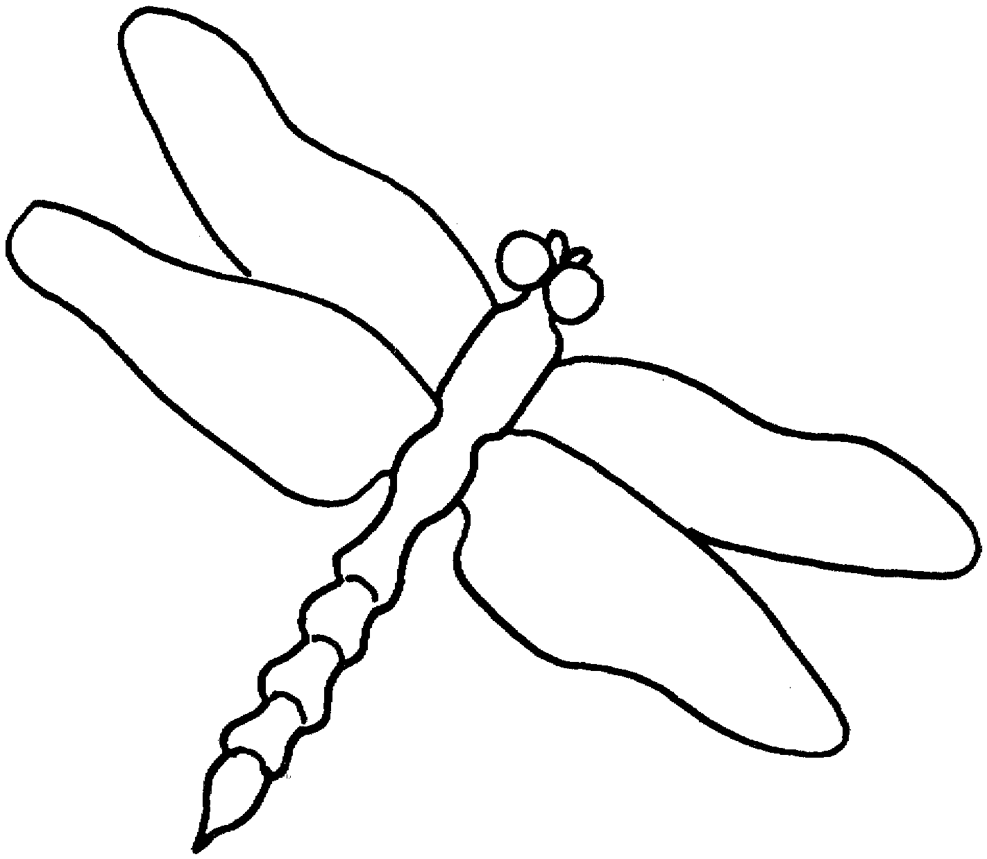 23 Dragonfly Line Drawing Free Cliparts That You Can Download To You