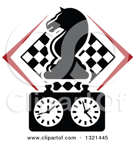 Clipart Of Chess Designs With Text   Royalty Free Vector Illustration
