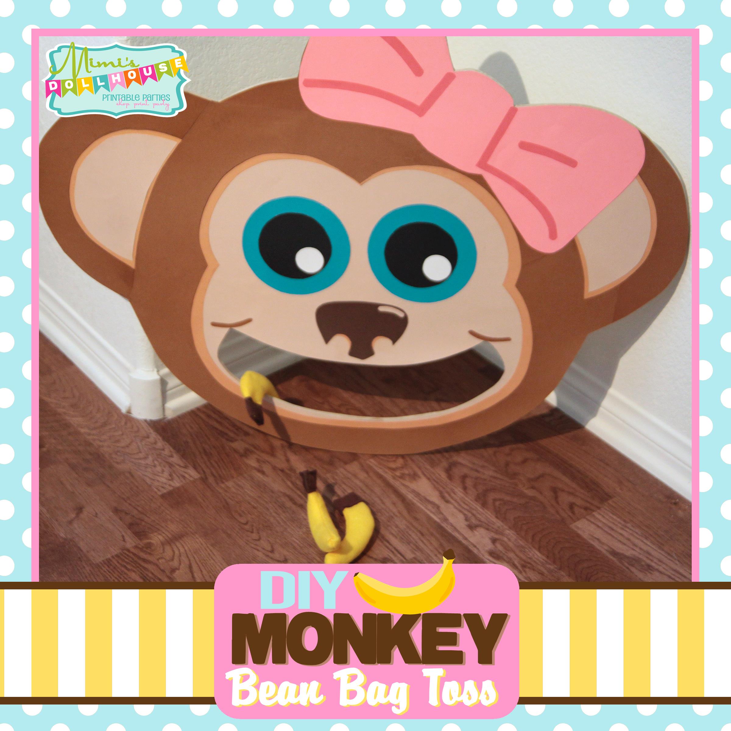 Let S Go Bananas I M Sharing A Fun Tutorial For A Monkey Party    