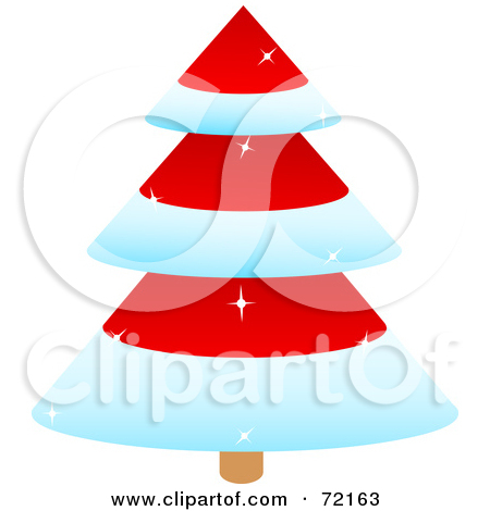 Royalty Free  Rf  Clipart Illustration Of A Sparkly Tiered Red