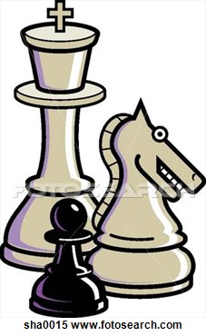 Stock Illustration Of Chess Pieces Sha0015   Search Clipart Drawings