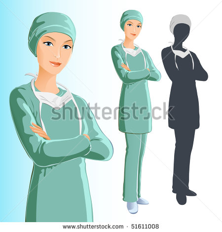 Surgical Gown Stock Photos Illustrations And Vector Art