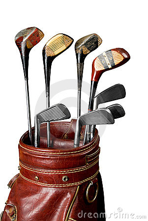 Vintage Golf Clubs Royalty Free Stock Photography   Image  3358387
