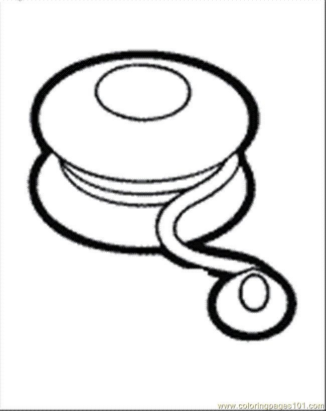 Yoyo Coloring Pages 2 Gif