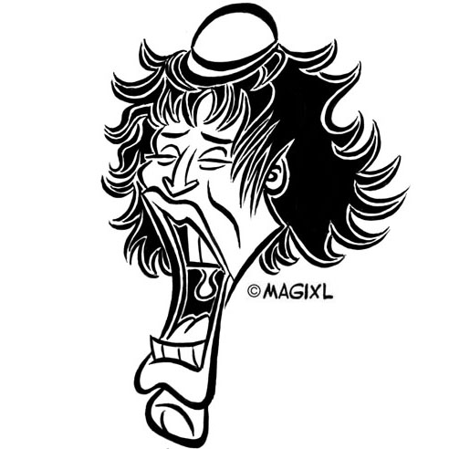 Angus Young Rock Music Clipart