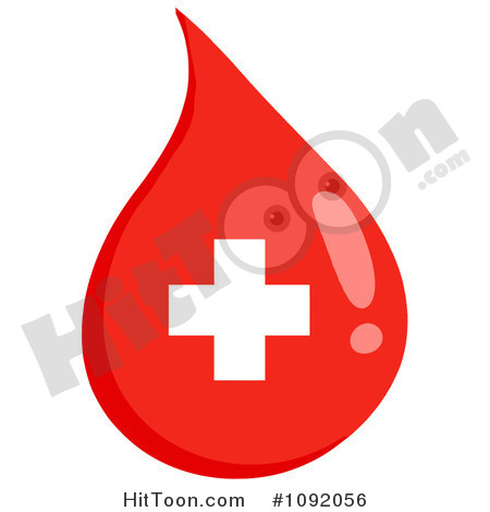 Blood Clipart  1092056  First Aid Blood Drop By Hit Toon