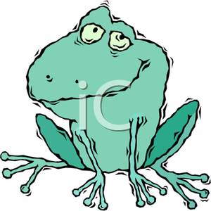 Borrower Clipart Clip Art Funny Cartoon Frog Making A Funny Face