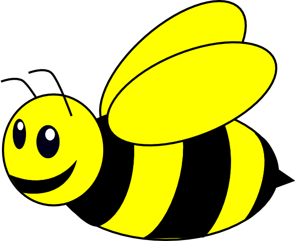 Bumble Bee Yellow Clip Art At Clker Com   Vector Clip Art Online