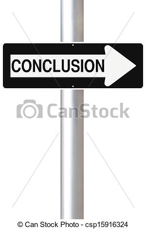 Conclusion Clipart Conclusion This Way  
