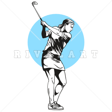 Girl Golf Clip Art   Clipart Panda   Free Clipart Images