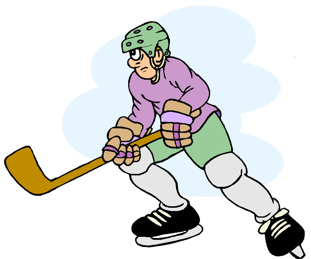 Ice Hockey Player Clipart Clip Art   Jobspapa Com