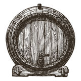 Oak Barrel Vector Logo Design Template  Beer Or Royalty Free Stock    