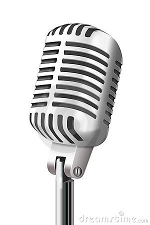 Old School Microphone Clip Art Clipart   Free Clipart