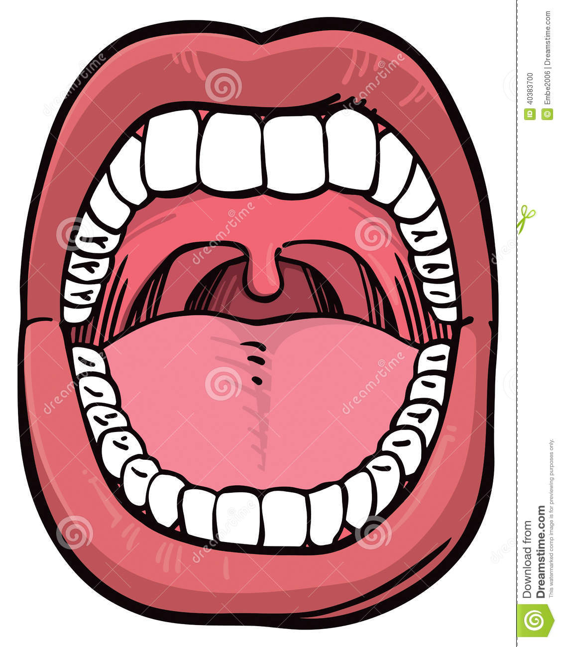 Open Mouth Stock Vector   Image  40383700