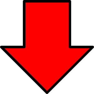 Red Down Arrow Clip Art At Clker Com   Vector Clip Art Online Royalty